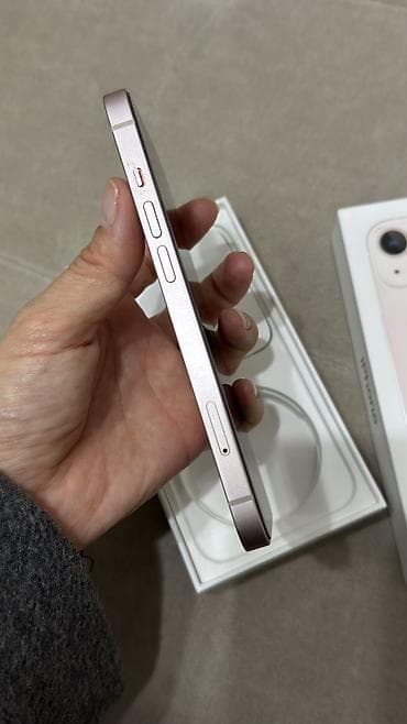 айфон на 27000сом: IPhone 13, Б/у, 128 ГБ, Розовый, Защитное стекло, Чехол, Коробка, 91 % — 3