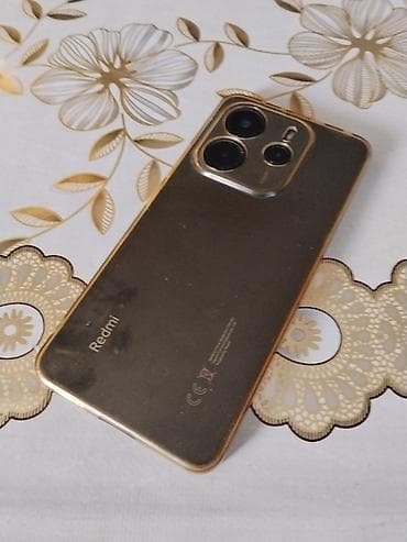 deco e4: Redmi, Redmi Note 14, Б/у, 256 ГБ, цвет - Бежевый — 2