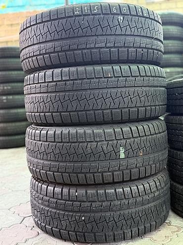 4: Шины 215 / 60 / R 16, Зима, Б/у, Комплект, Легковые, Италия, Pirelli — 1