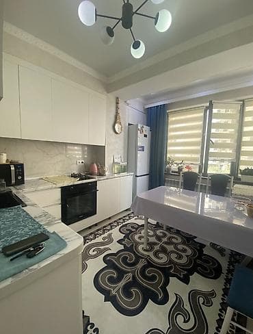 Батирлер: 3 бөлмө, 84 м², Көк-Жар мкр Элитка, 2 кабат, Евро оңдоо — 6