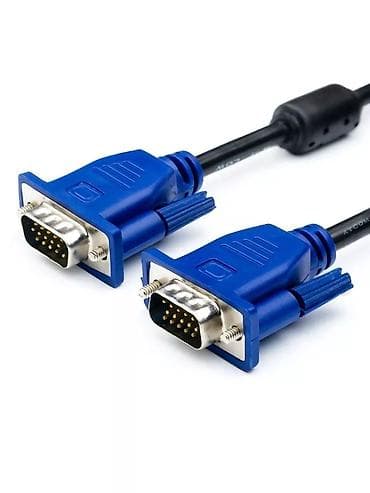 переходник дви хдми: Кабель VGA (D-Sub 15-pin) - Тип разъёмов: VGA 15-pin male ↔ VGA — 1