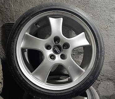 Колеса в сборе 225 / 45 / R 18, Лето, Б/у, Комплект, Легковые, Литые, отверстий - 5