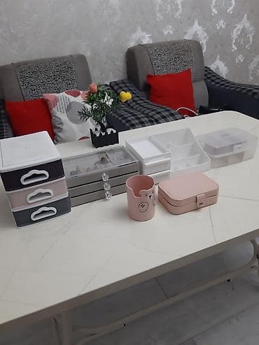 аквариум балыктары: Набор декоративных предметов для интерьера в морско-цветочной — 9