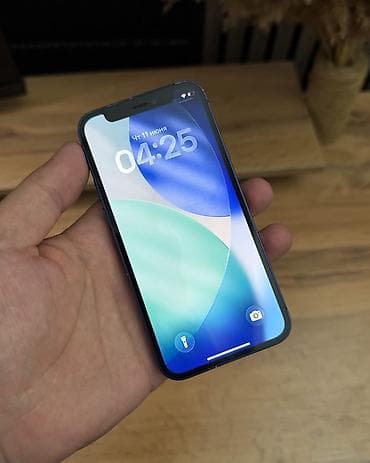 ayfon 12: IPhone 12 mini, Б/у, 128 ГБ, Синий, 96 % — 2