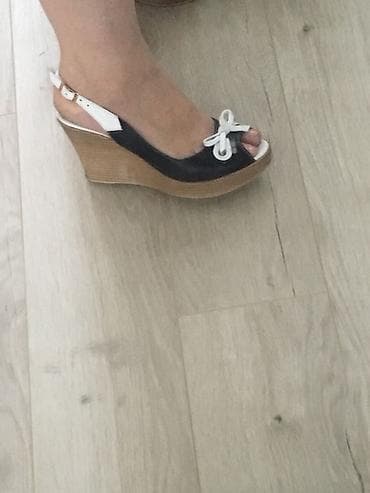 Личные вещи: Босоножки, 38, LION, Новый, цвет - Синий, Самовывоз — 4