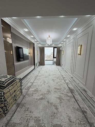 Шкафы: Гарнитур для зала, Тумба под ТВ, цвет - Бежевый — 4