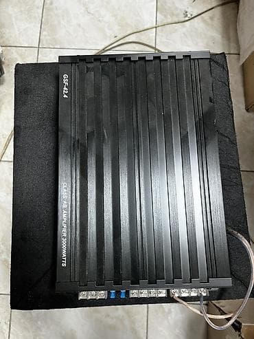 epson l362: Сабвуфер в корпусе + 4‑канальный усилитель Комплект для автозвука: - — 2