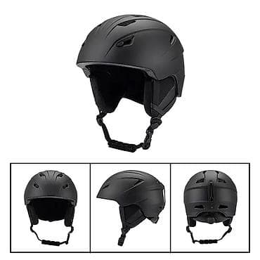 Электр транспорту: Продаю новый горнолыжный/сноубордический шлем, матовый чёрный. размер — 1