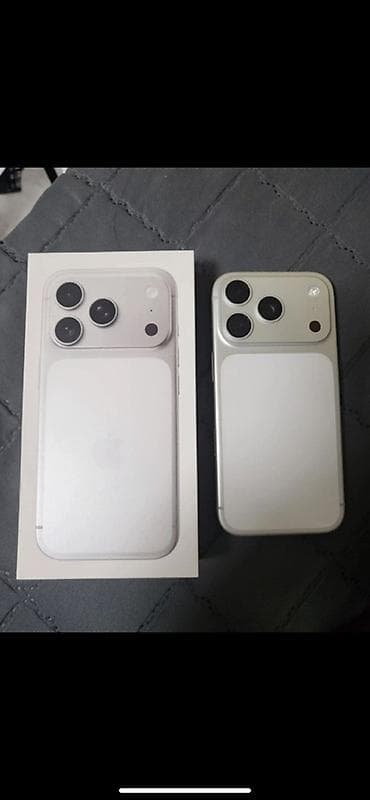 iphone 10 pro: IPhone 17 Pro, Б/у, 256 ГБ, Серебристый, Коробка, 100 % — 1