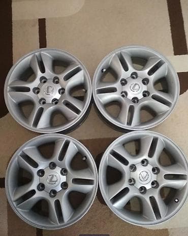 hyundai solaris 2: Литые Диски R 17 Lexus, отверстий - 6, Б/у — 2