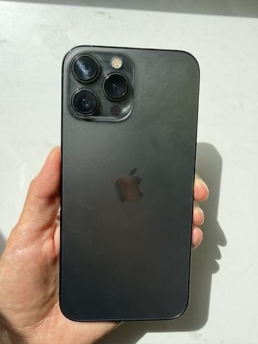 IPhone 13 Pro Max, цвет — «чёрный титан». Ключевые особенности: -