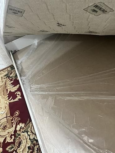 раскладушка кровать бу: Двуспальная кровать, Новый, С матрасом, длина - 200 см — 3