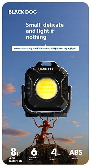 BLACK DOG STAR CORE Tactical Pocket Light — карманный — 2