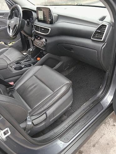 тюнинг салона: Hyundai Tucson — салон и багажник - Просторный интерьер с кожаной — 1