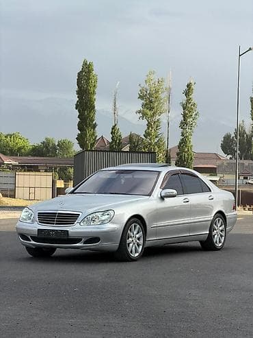 токмок срочно: Mercedes-Benz S-Class: 2004 г., 5 л, Автомат, Бензин, Седан — 3