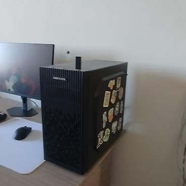 системный блок для компьютера: Корпус ПК, Б/у, DeepCool, Micro-ATX, цвет - Черный — 3
