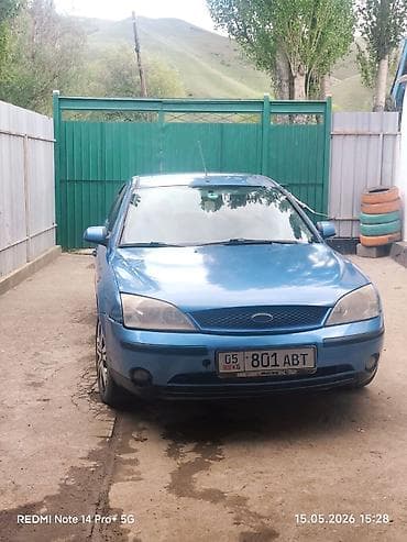 срв 5: Ford Mondeo: 2001 г., 2 л, Механика, Бензин, Седан — 1