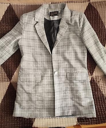 бир: 📍Женский пиджак Zara Basic. размер 42-44 модель оверсайз цена 1500 — 2