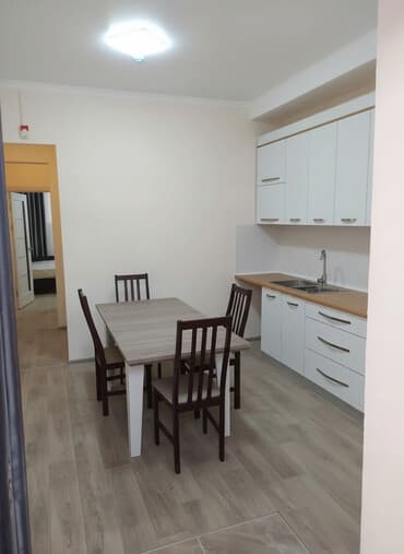 студия долгосрочная аренда: 50 м², 2 комнаты, Утепленный, Теплый пол, Бронированные двери — 1