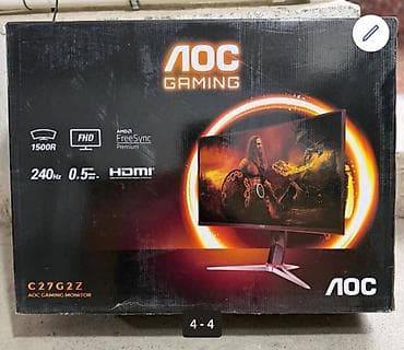 windows 10 pro: Монитор, AOC, Б/у, LED, 26" - 27" — 1