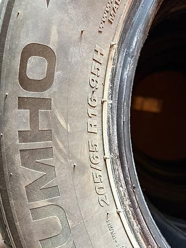 2 4 gdi: Шины 215 / 60 / R 16, Лето, Б/у, Комплект, Легковые, Kumho — 4