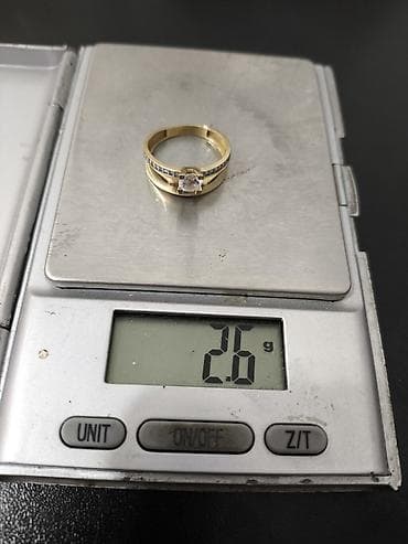 сколько стоит кольцо золотое: Золотое кольцо с камнем 585 пр.разм.16.5 - Материал: желтое золото — 2