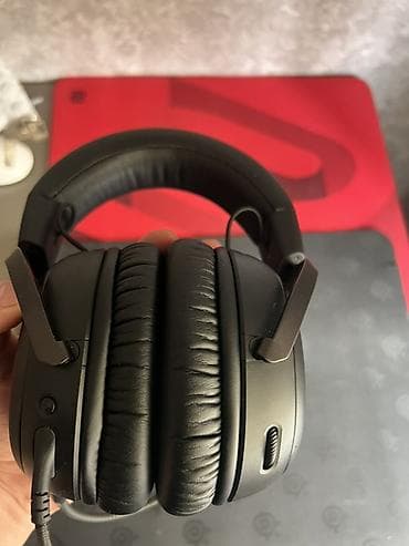 hyperx cloud core: Проводные гарнитуры, HyperX, Б/у, цвет - Черный — 2