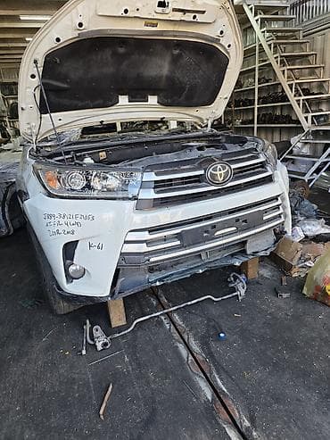 Передняя часть (нос) для Тойота Хайлендер В составе: - Капот с