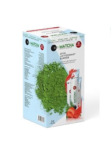 Матча Premium Japanese — порошковый зелёный чай в порционных стиках