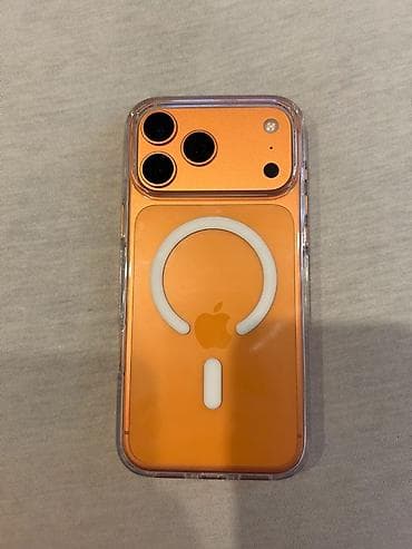 iphone 17 pro max kg: IPhone 17 Pro Max, Б/у, 256 ГБ, Оранжевый, Чехол, 100 % — 4