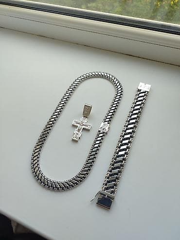 massimo duti: Массивный мужской комплект из серебра 925 пробы — выбор для тех — 5