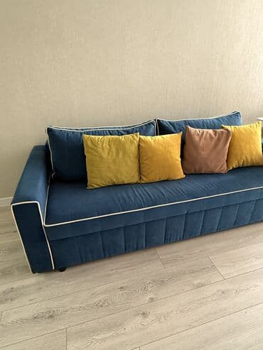 модульный диван: Раскладной диван, Б/у — 2