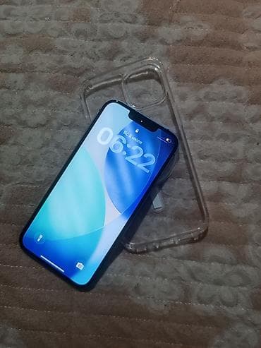 Техника жана электроника: IPhone 13, Колдонулган, 128 ГБ, Көк, Каптама, 91 % — 2