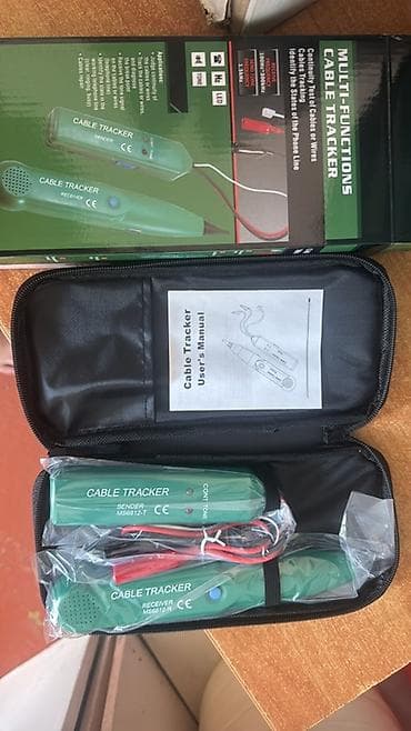 Дом и сад: Трассоискатель кабелей (Multi‑Functions Cable Tracker), комплект — 2