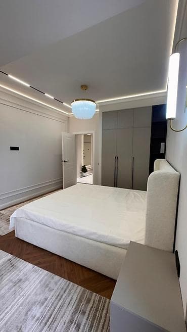Квартиры: 3 комнаты, 100 м², Юнусалиева/Суванбердиева Элитка, 10 этаж, Дизайнерский ремонт — 9