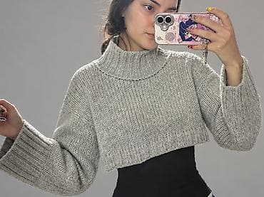 pull and beer: Кофта, Укороченная модель, Осень-весна — 3