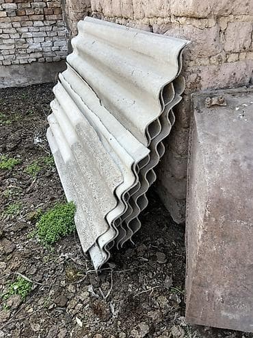 Шифер, Асбестоцементный, 8 волновой, Кант ТШП, Б/у