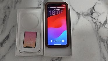 IPhone 11, 128 ГБ, Черный, Чехол, Коробка, 74 %