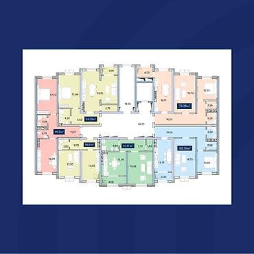 discovery studio: 1 комната, 52 м², Элитка, 5 этаж, Готовая ПСО (под самоотделку) — 8