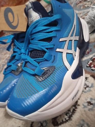 Мырзалардын бут кийими: Эркектердин кроссовкасы, 38, Asics, Жаңы, түсү - Көк, Өзү алып кетүү — 2