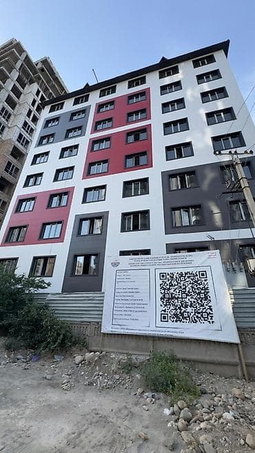 106: 2 комнаты, 75 м², Тунгуч мкр 106 серия улучшенная, 7 этаж, ПСО (под самоотделку) — 3