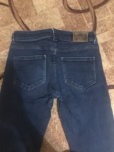 джинсы на девочку: Джинсы, Мом, S — 2