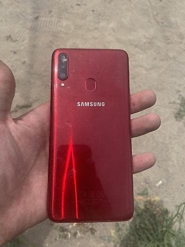 sd disk: Samsung Galaxy A20s, 32 ГБ, цвет - Красный, 2 SIM — 2