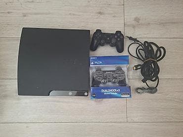 Техника и электроника: Продаю Playstation 3, slim, на приставке установлена кастомная — 1