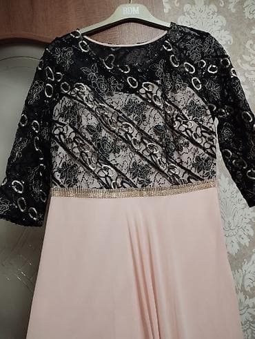 Женская одежда: Вечернее платье, А-силуэт, Длинная модель, XL — 2