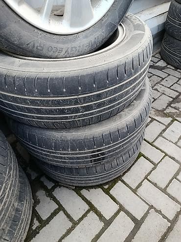 10 5j: Колеса в сборе 215 / 60 / R 17, Лето, Б/у, Комплект, Легковые, Литые, отверстий - 5 — 2