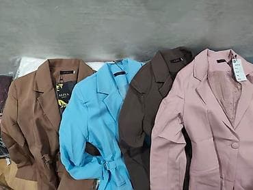 Пиджаки, жакеты: Пиджак ALIYA - Модель с классическим воротником и одной пуговицей - — 3