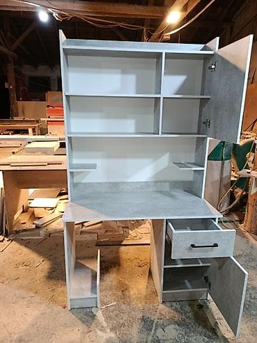 foldable table: Компьютерный стол, Новый, С полками — 1