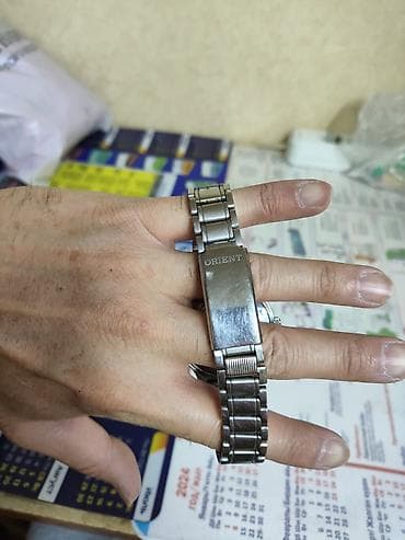 gestalt excalibur: Классические часы часы, Orient, Япония, Мужские, Б/у — 3