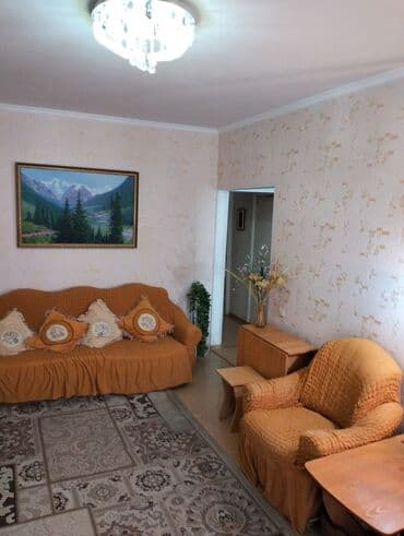 сдаю квартиру в 6 микрорайоне: 3 комнаты, 60 м², 105 серия, 5 этаж, Старый ремонт — 7